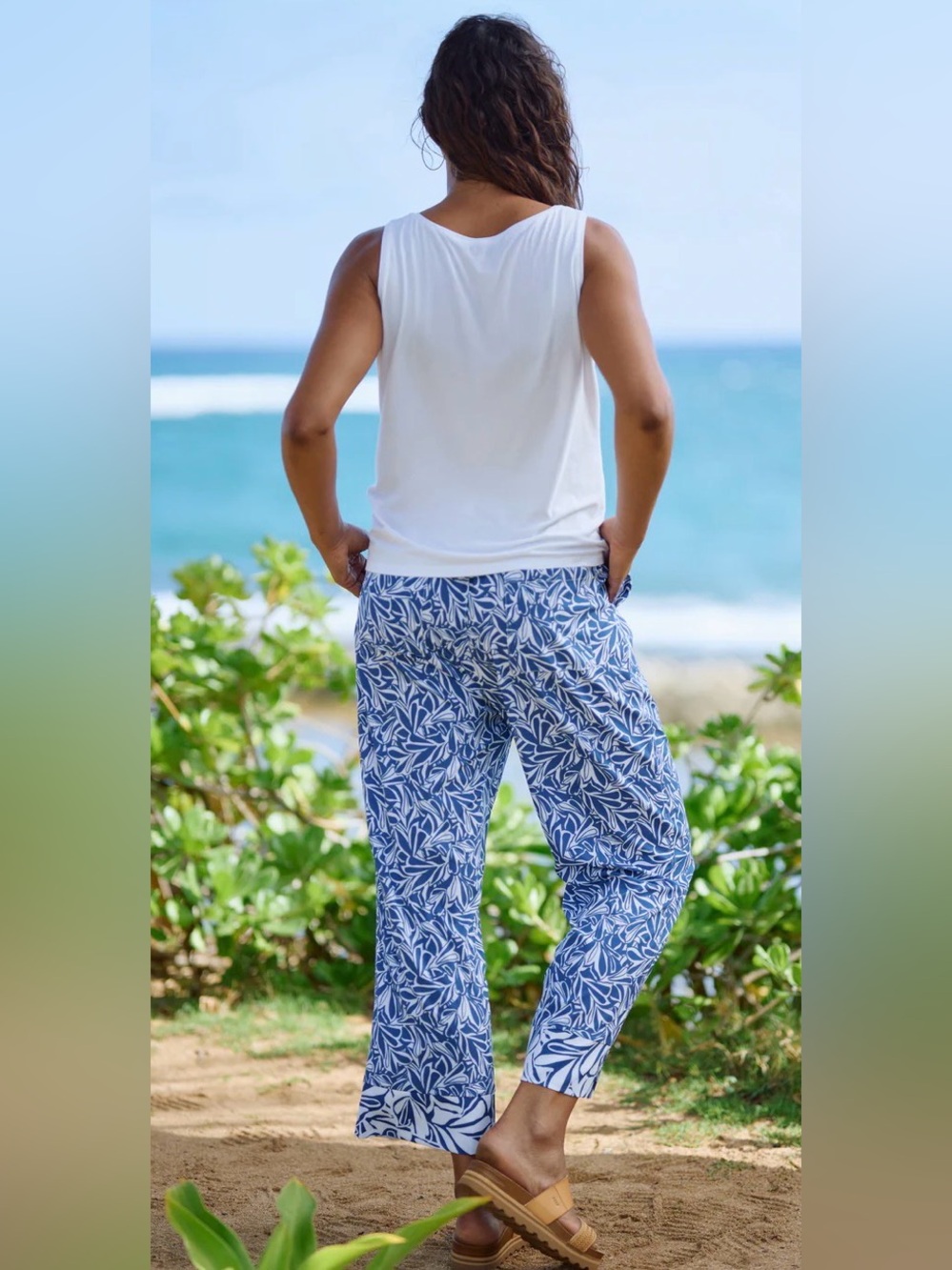 Rip Skirt NWT Beachcomber Pants in Island Drift Size Large - Picture 2 of 9